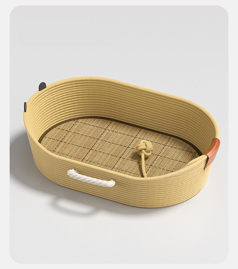 [capybara] cotton rattan cat nest   mat mat [cool in summer]