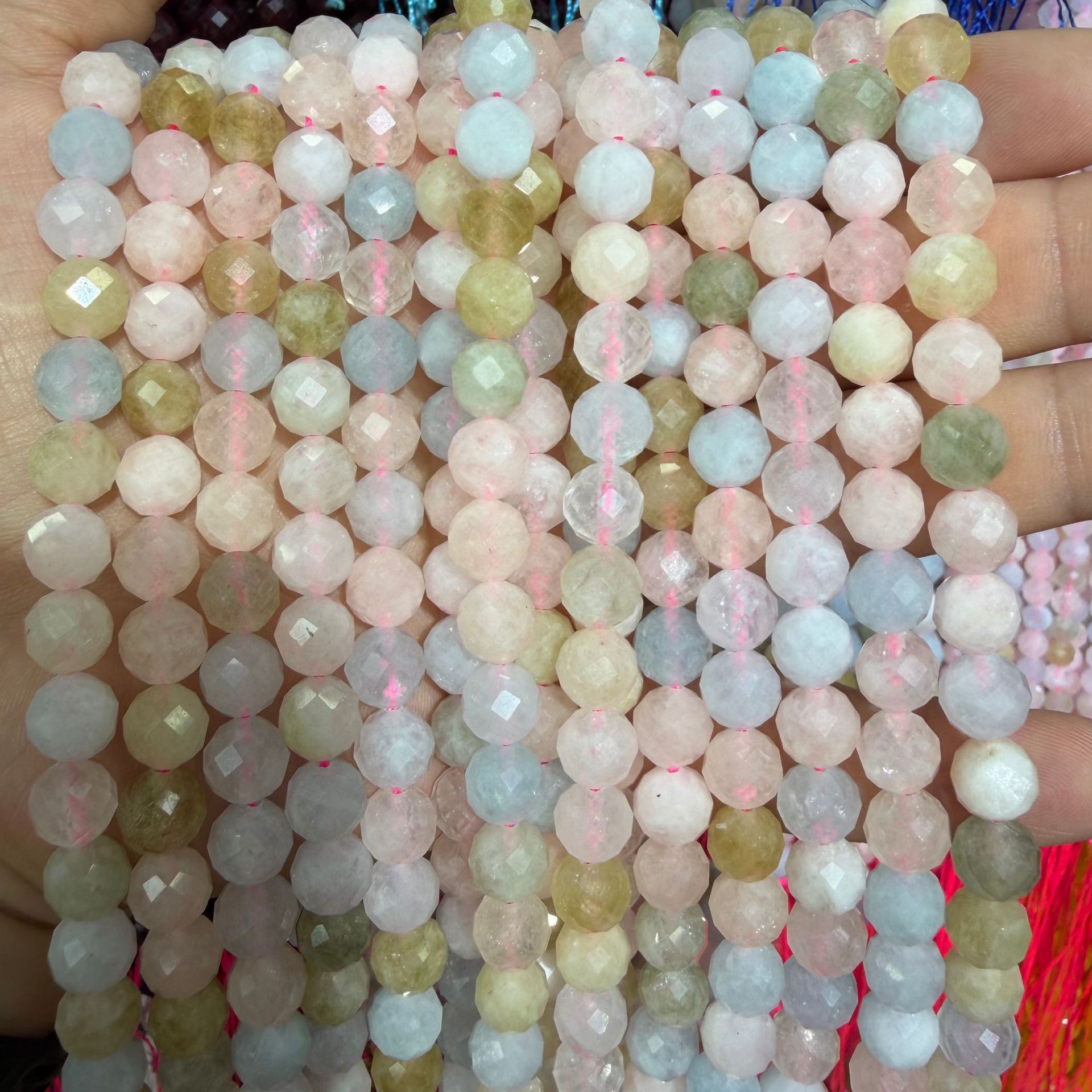 12:Morganite Chalcedony