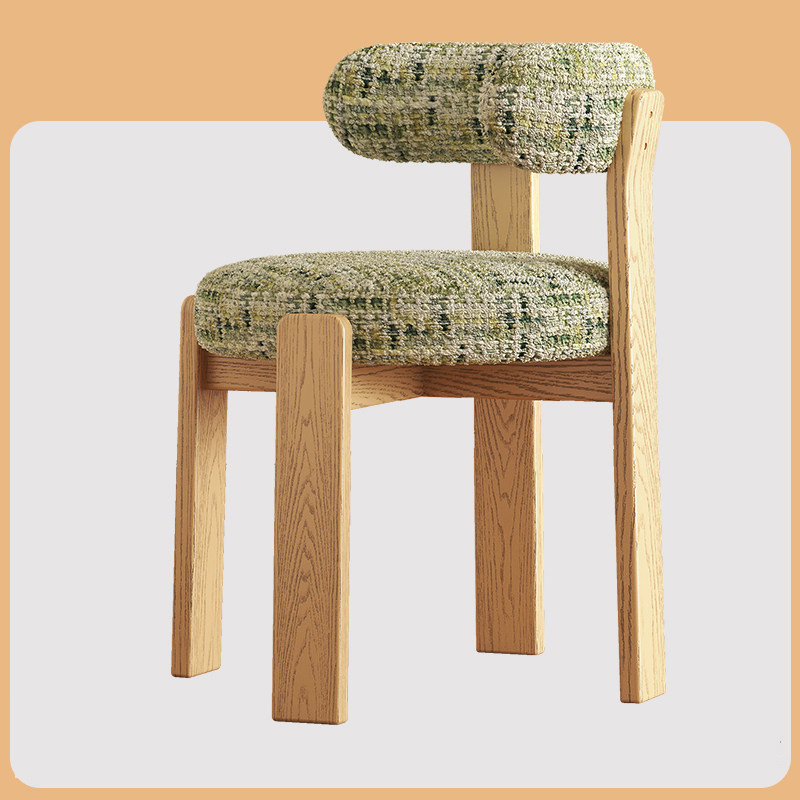 Natural wood color   light green chenille (diy installation)