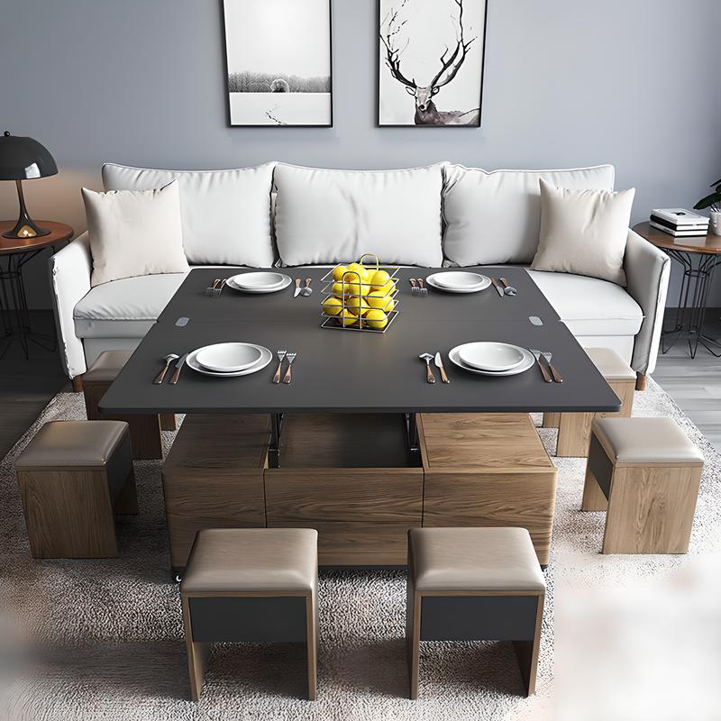 Walnut and Iron Grey