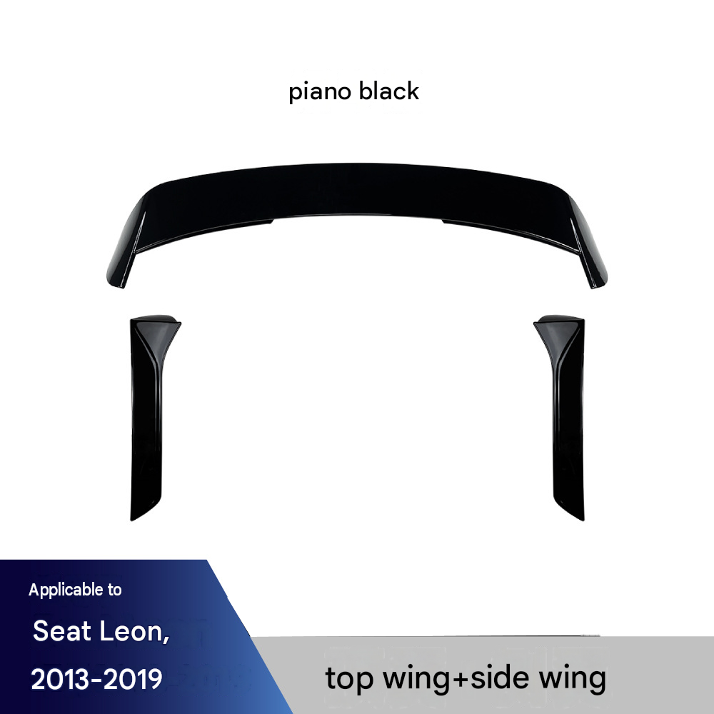 Side wings   tail wings piano black