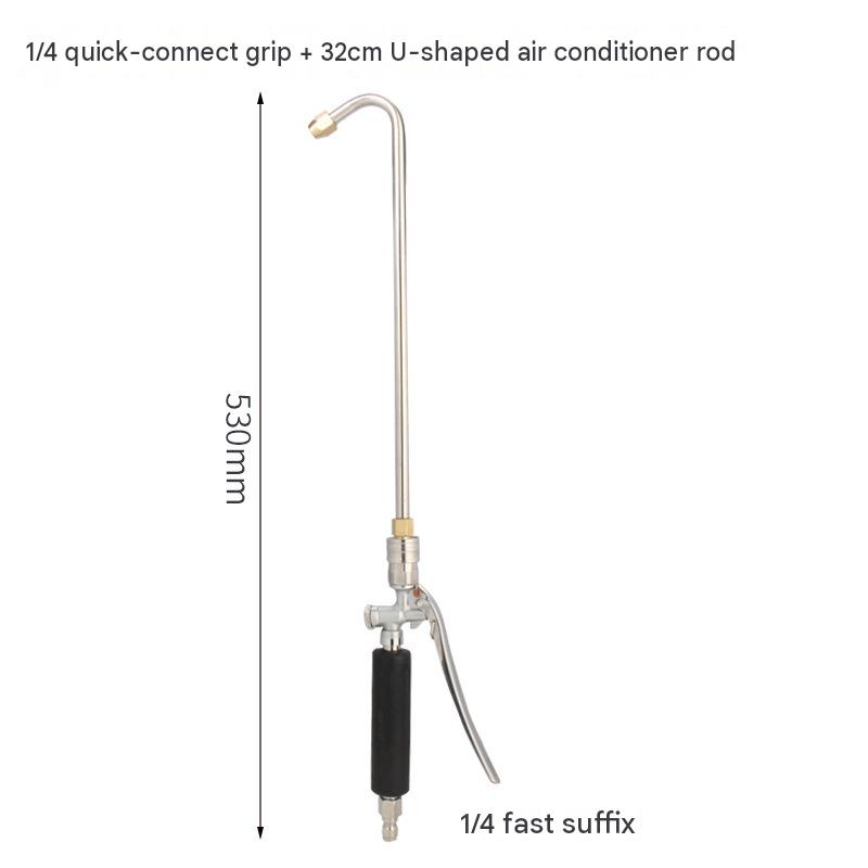 1/4 quick plug handle   32cm-u-shaped air conditioning rod