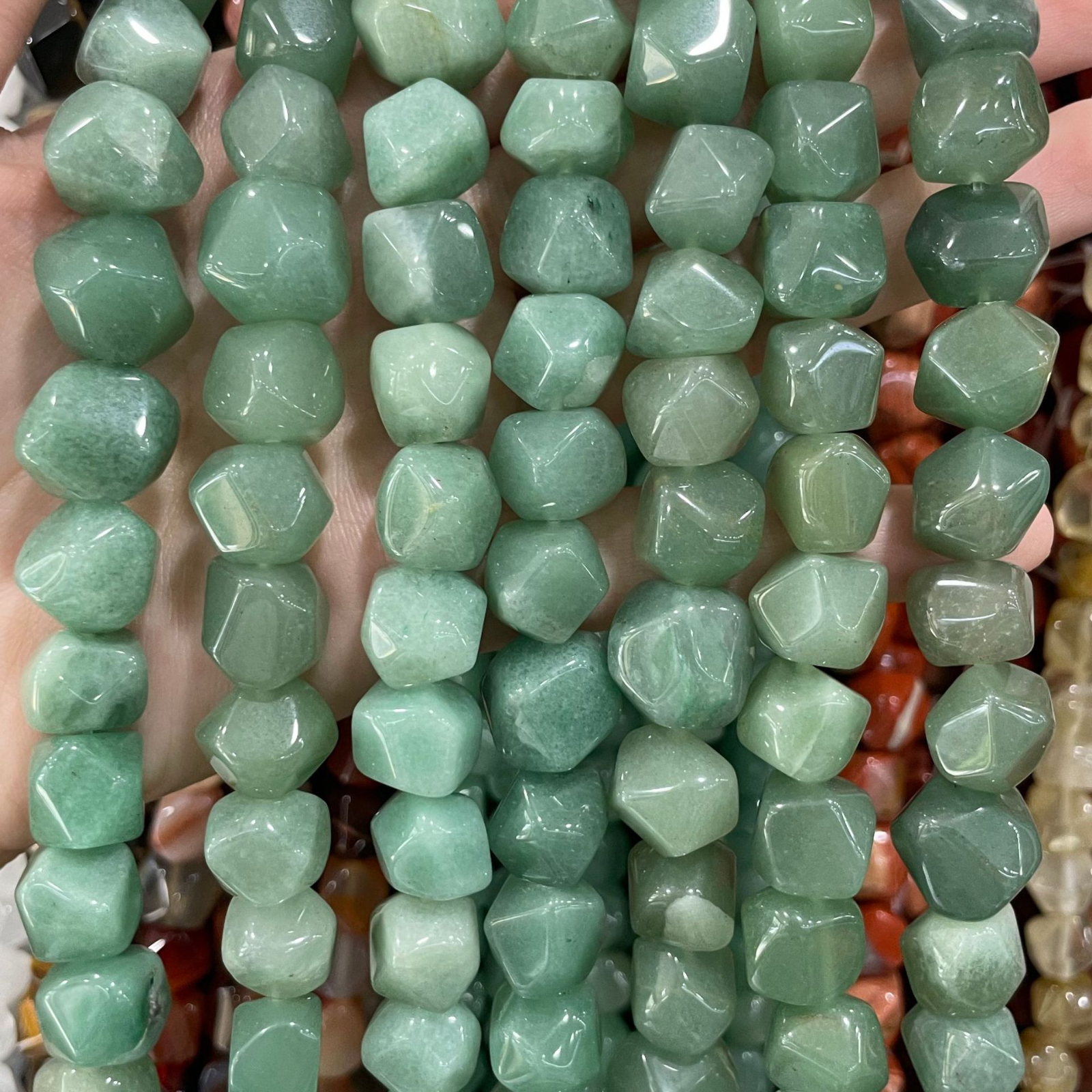Green Aventurine 14-16mm