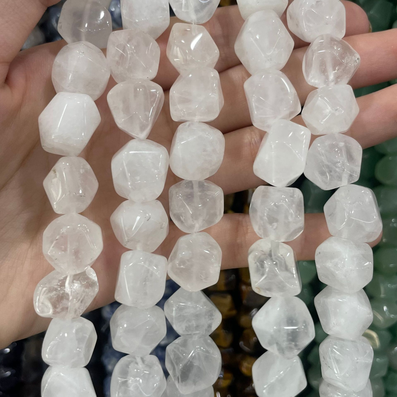 Clear Quartz 14-16mm