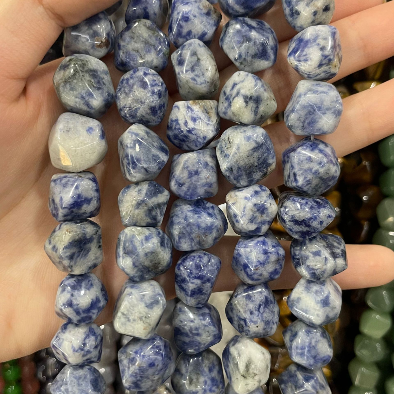 blue sport stone 14-16mm