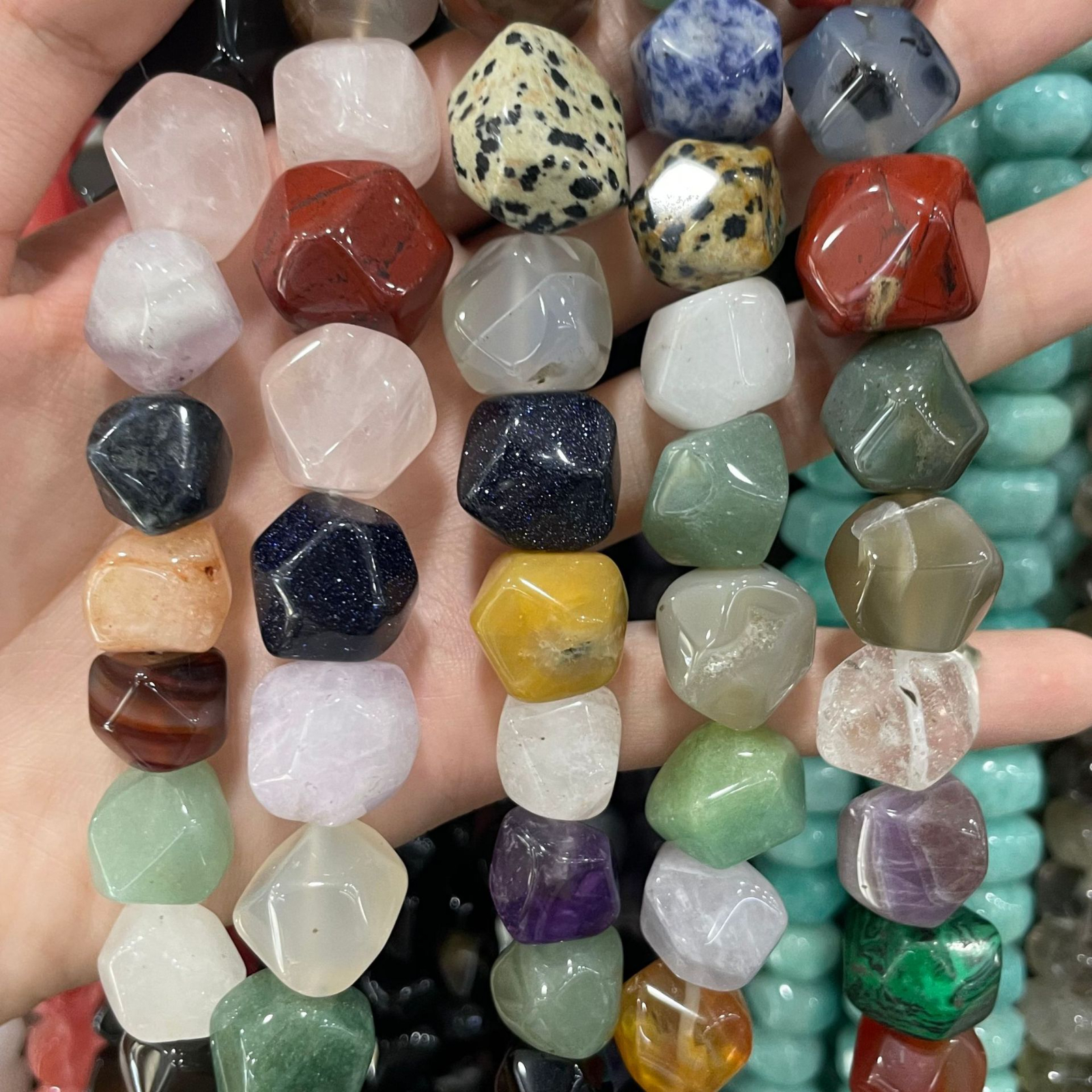 mixed colors 14-16mm
