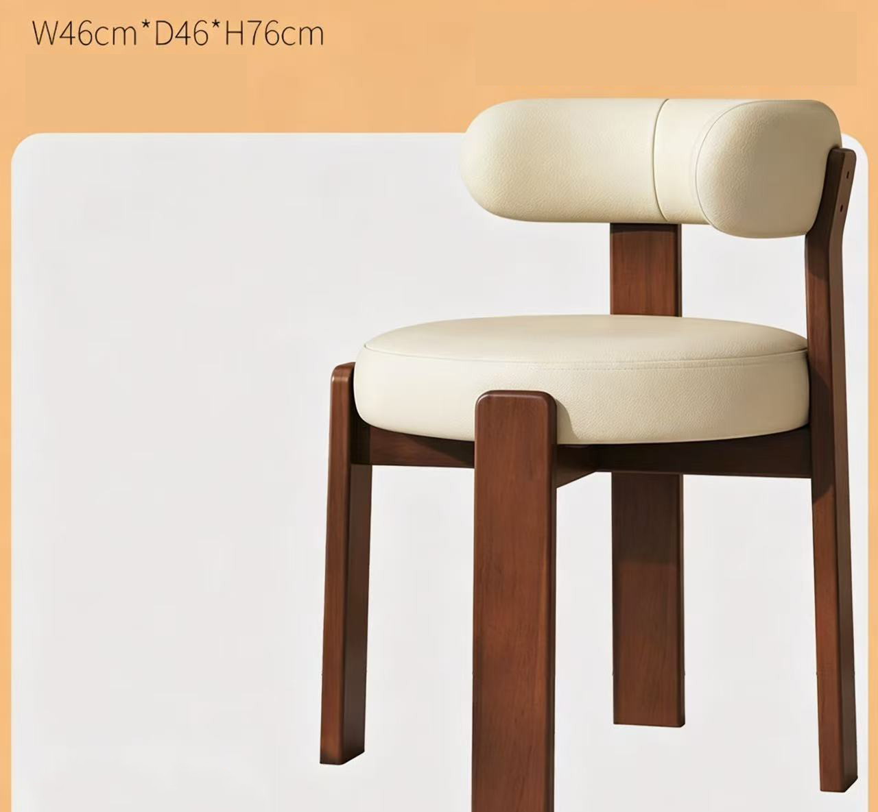 Walnut color   off-white cat claw leather (install by yourself)