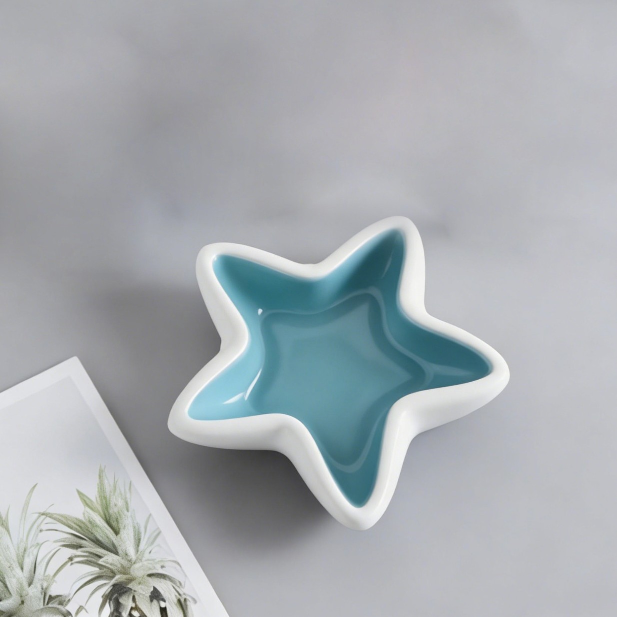 Blue starfish - small