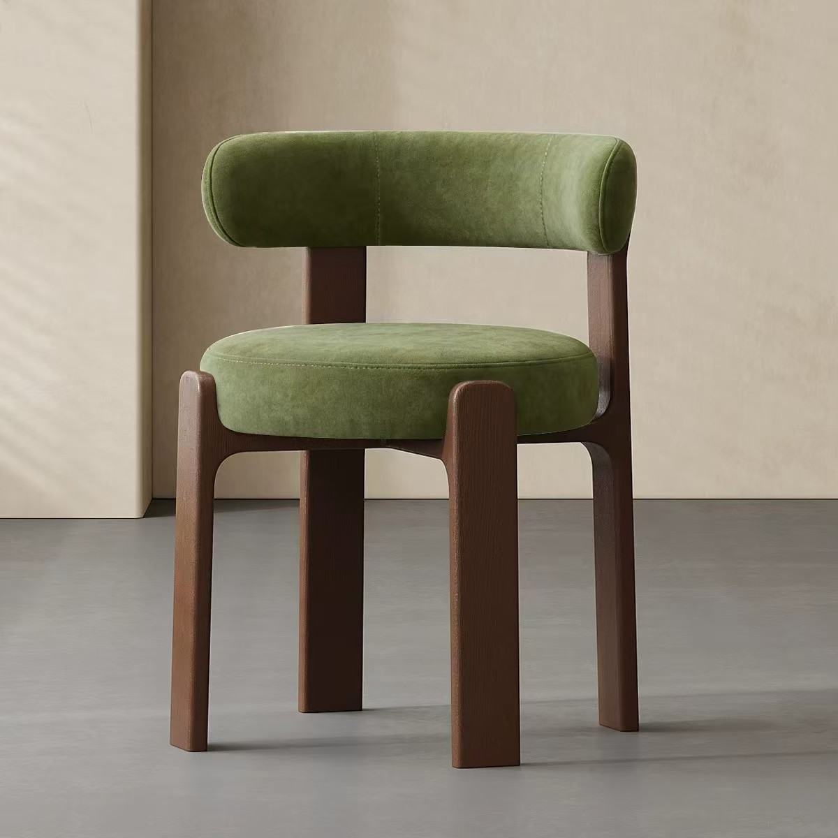 Walnut velvet green