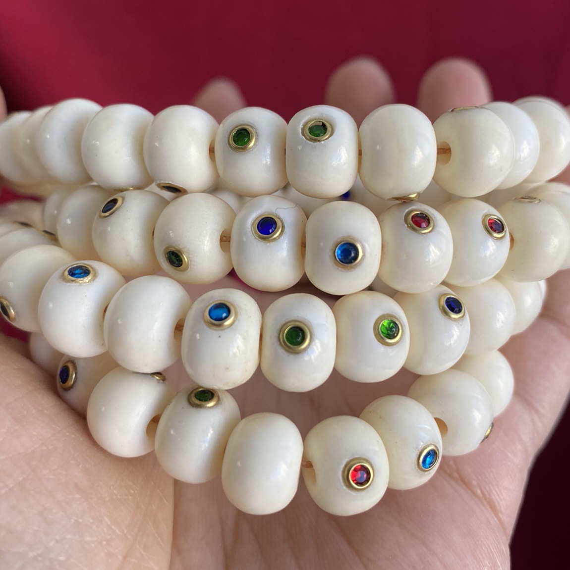 2:10*8mm multi-treasure apple beads