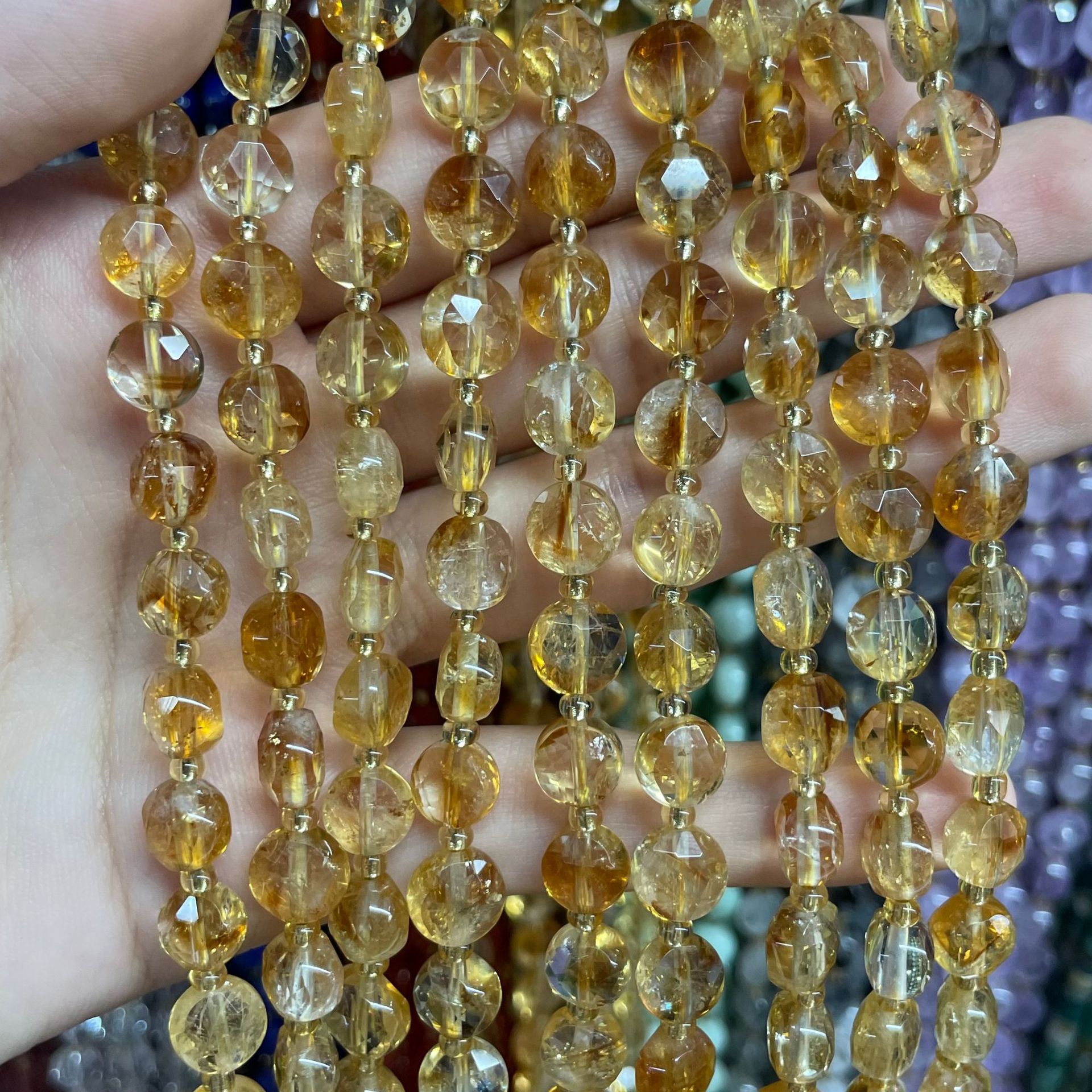 7:Yellow Rutilated Quartz