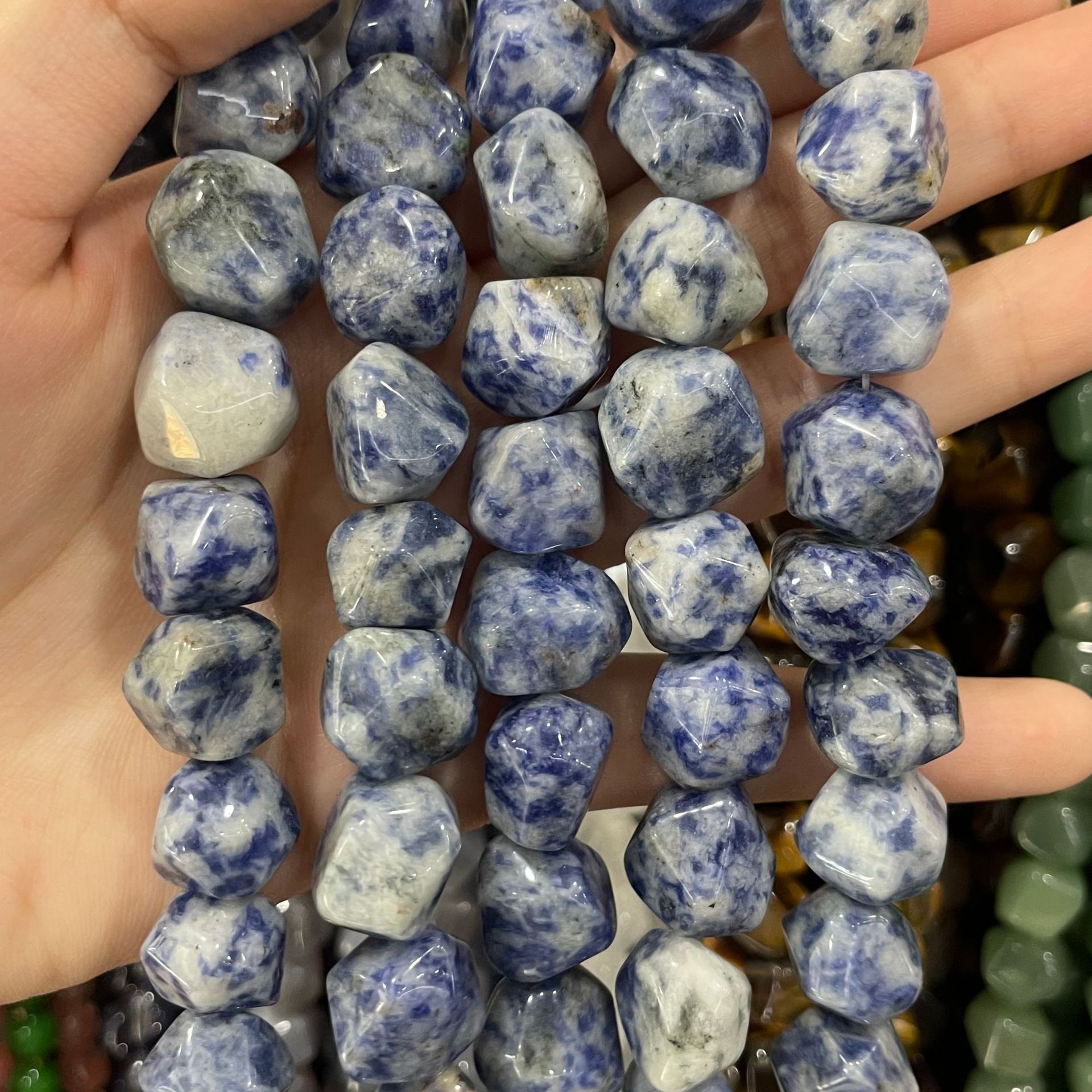 3:blue sport stone