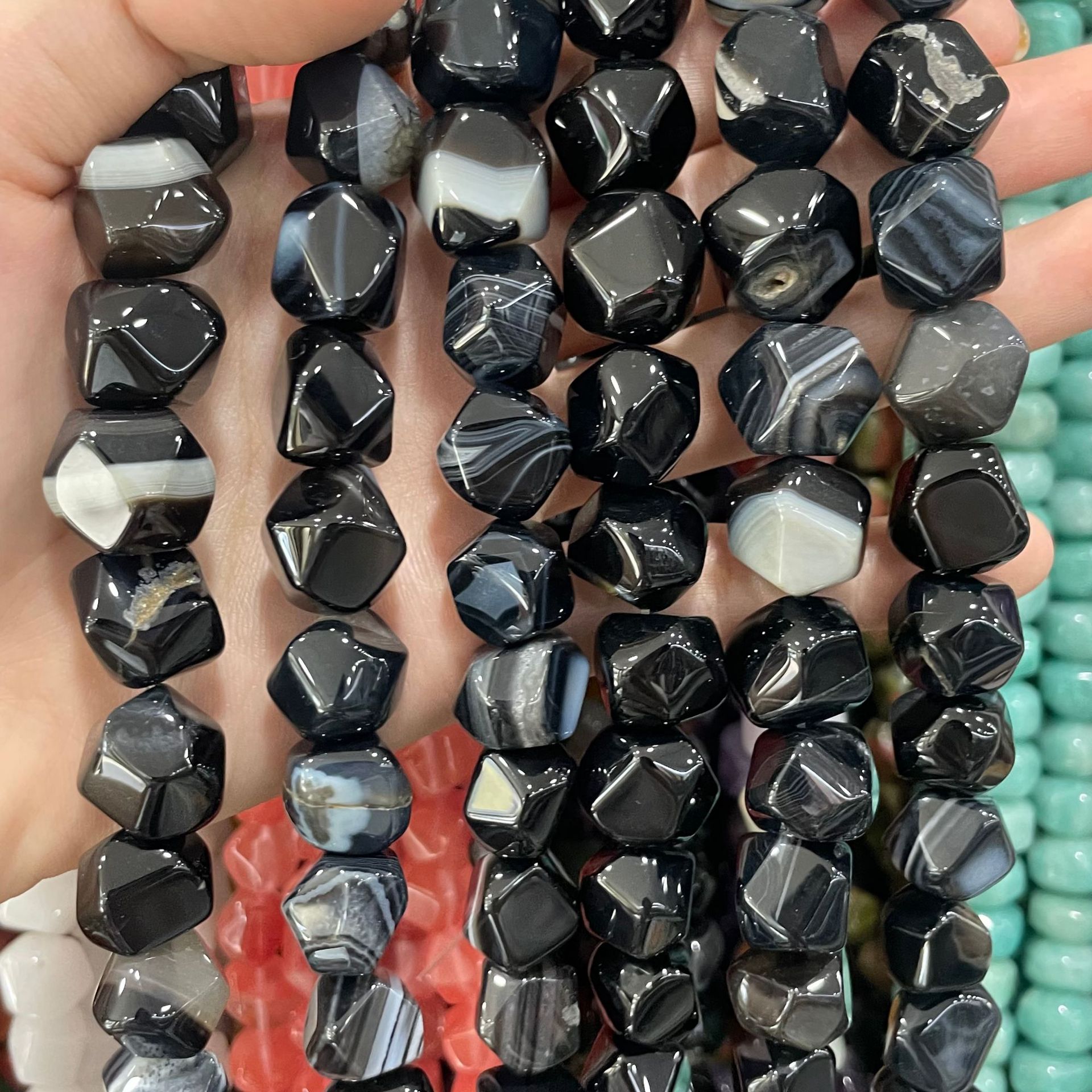 12:black lace agate