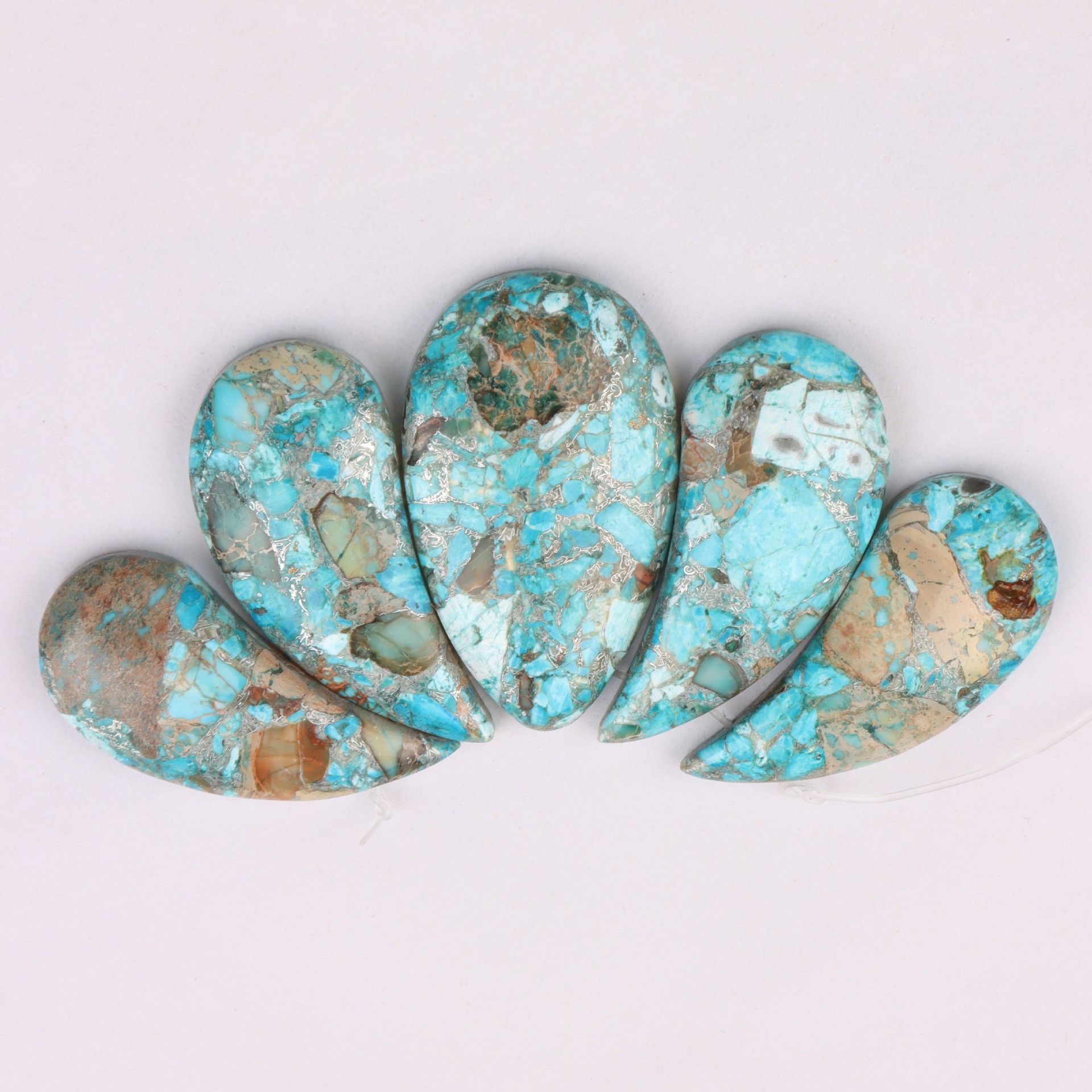 turquoise 5pcs