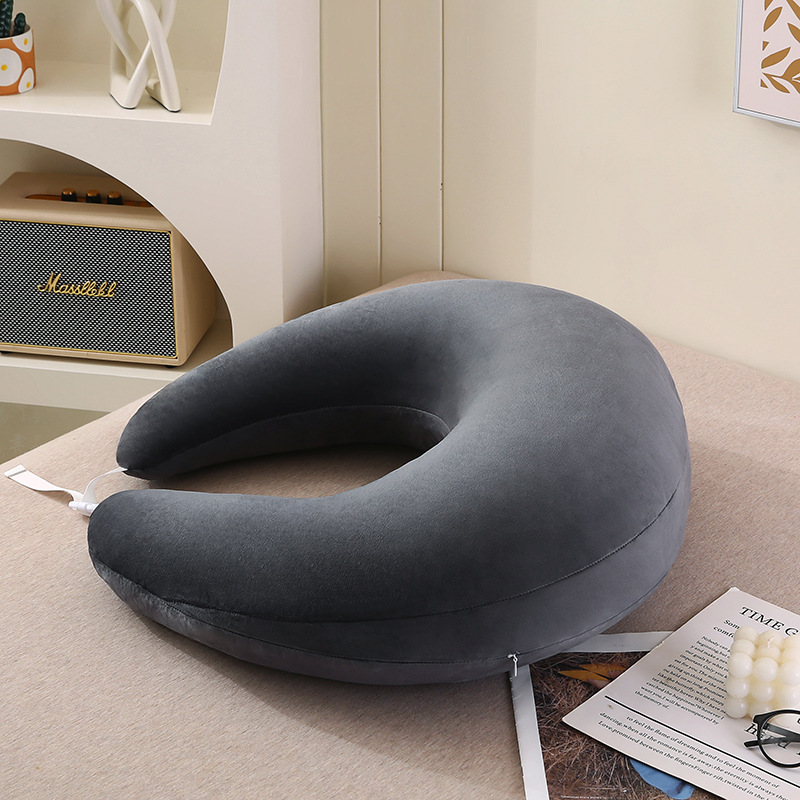 Dark gray-skin-friendly crystal velvet