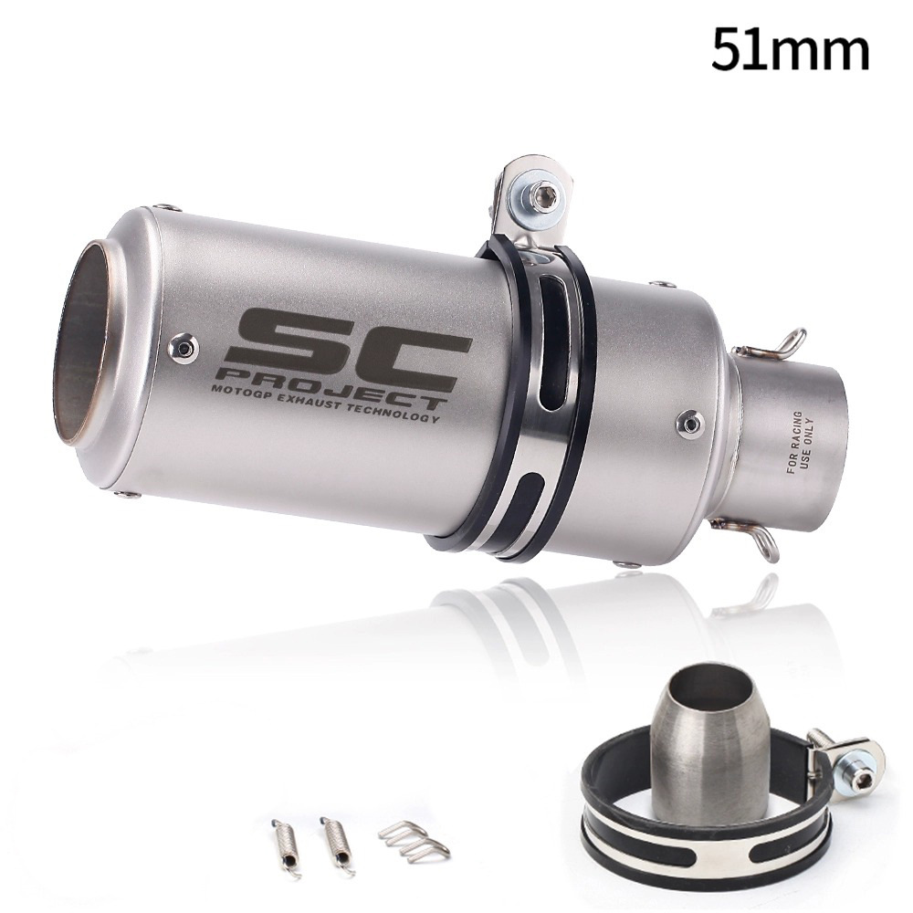 51mm round mouth titanium
