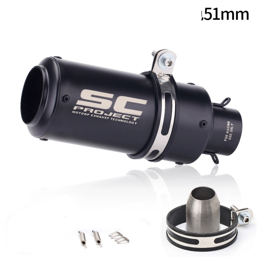 51mm round mouth black