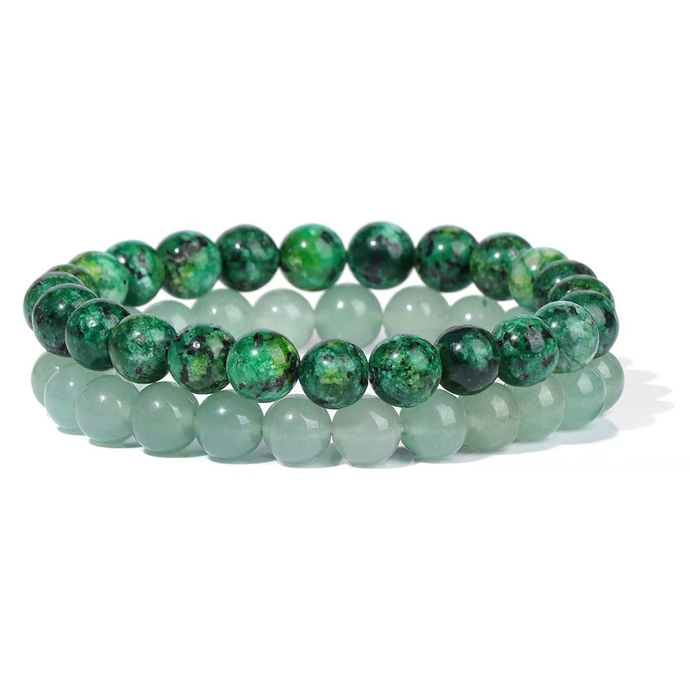 29:8mm Green granite Green Aventurine