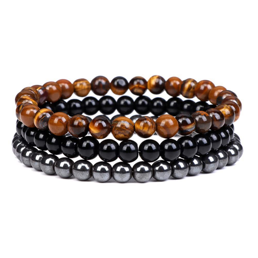 9:6mm tiger eye bright stone black gall