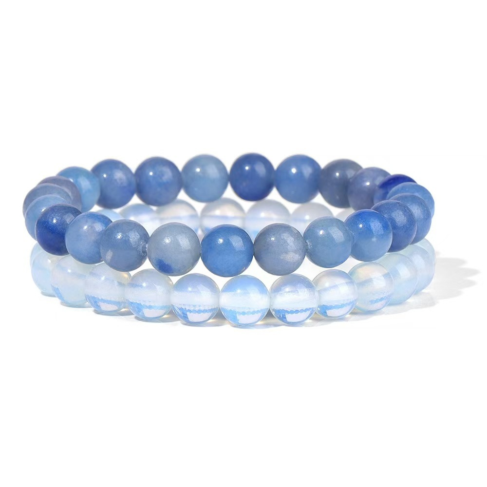 28:8mm Opal Blue Aventurine