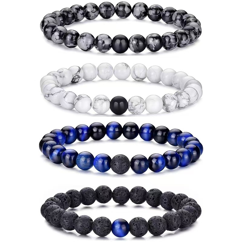 38:Snowflake Obsidian Howlite Abrazine Stone