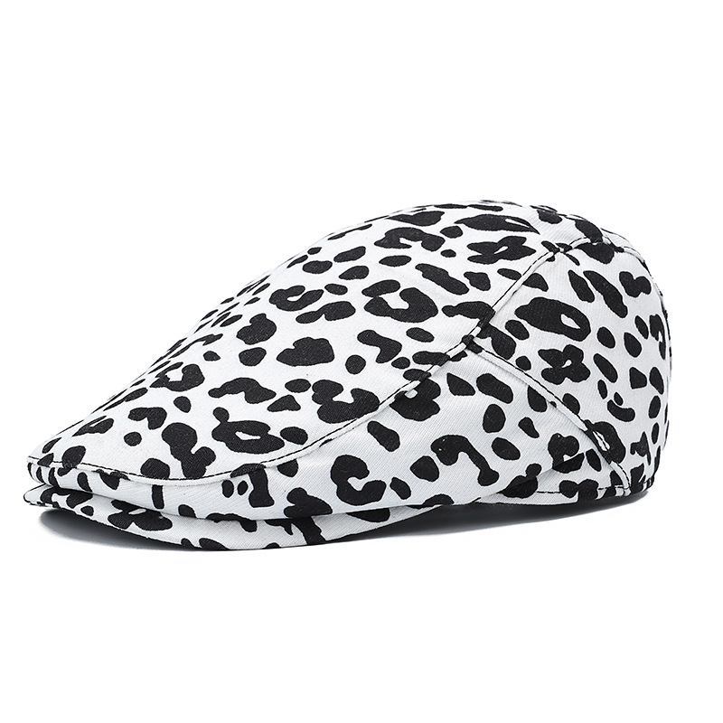 white leopard print