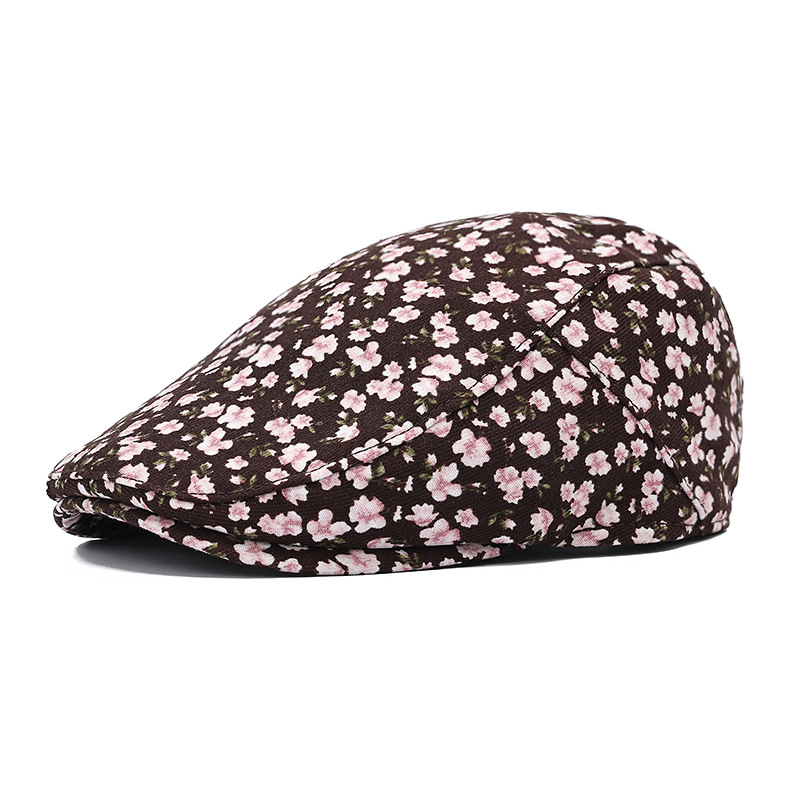 Coffee base pink flowers