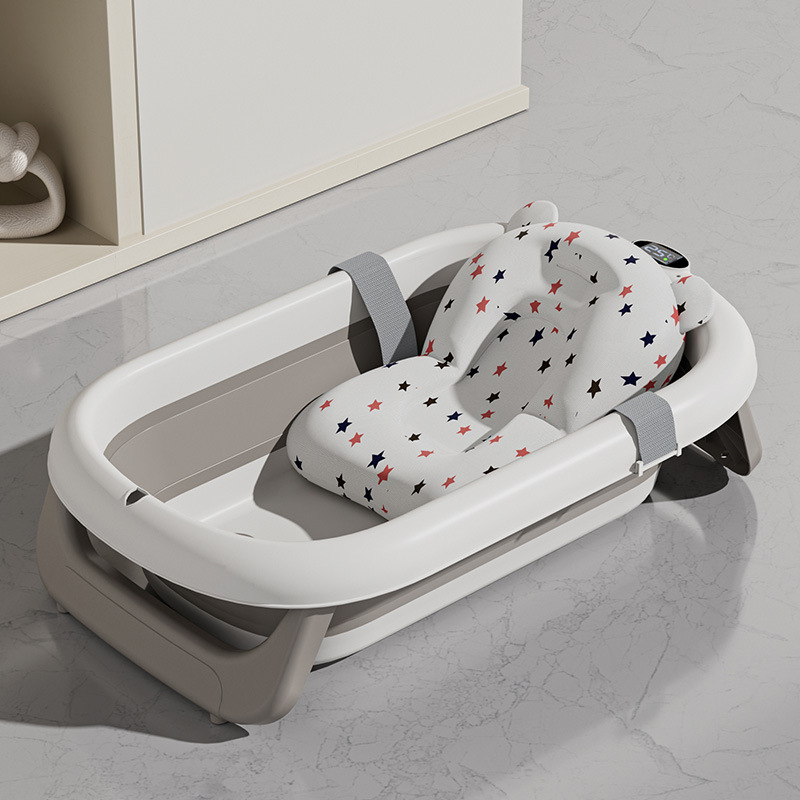 Premium Thickened Nordic Gray Thickened Floating Cushion with Temperature Display