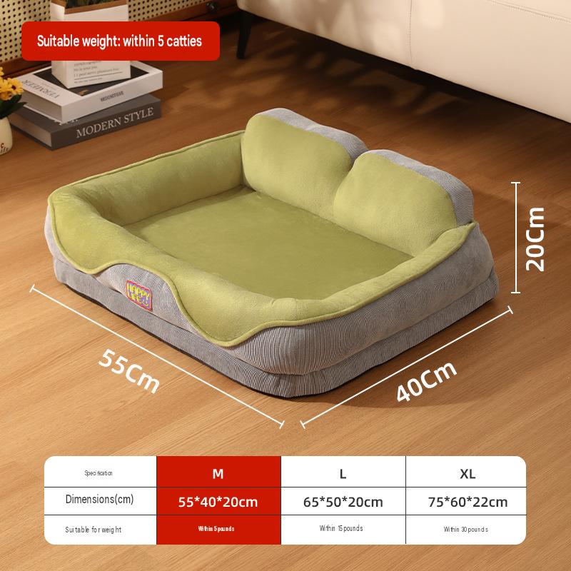 Fruit green gray four-season sleeping cabin m (55*40*20cm)