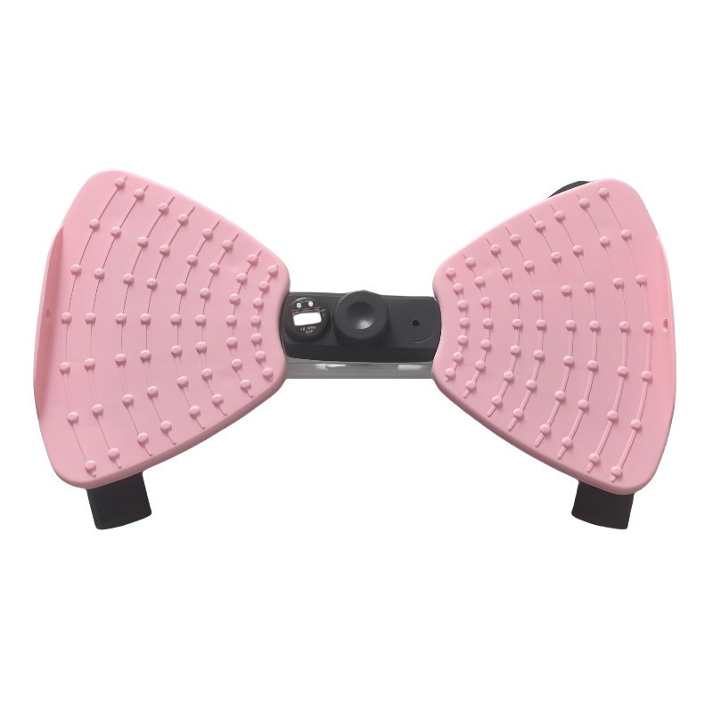 Twist plate [pink] with drawstring and watch