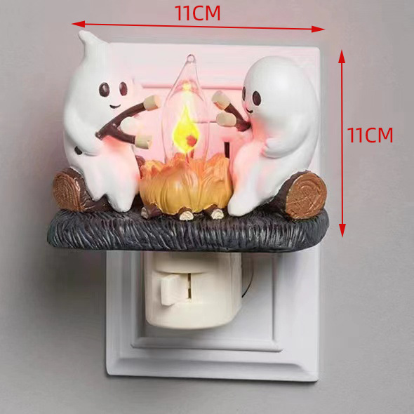 Ghost night light (10.2x10.2x8cm)