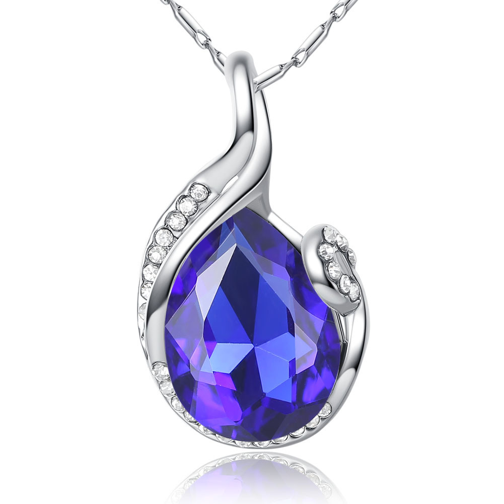 2:Sapphire Blue Pendant