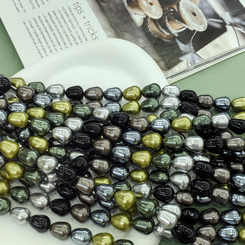 6:Black cold brown silver light green