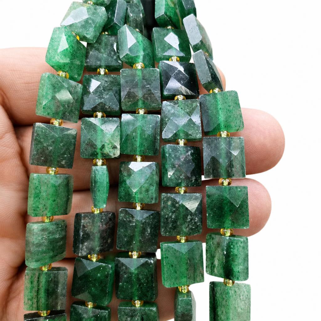 23:green Strawberry Quartz
