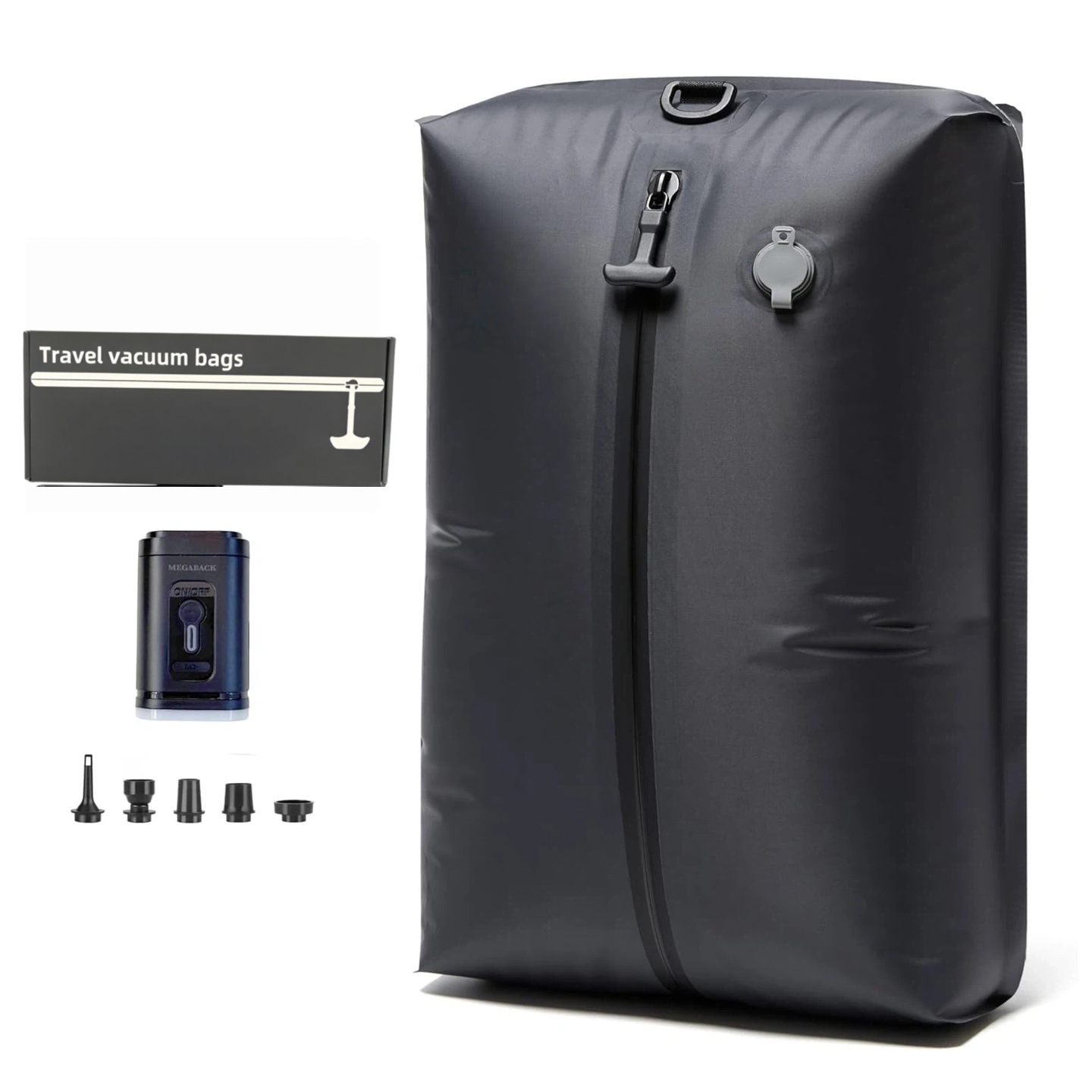 Black windowless 17L  (with box   vacuum pump)