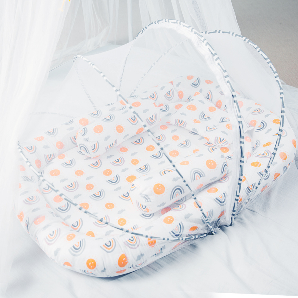 High quality pure cotton rainbow sun