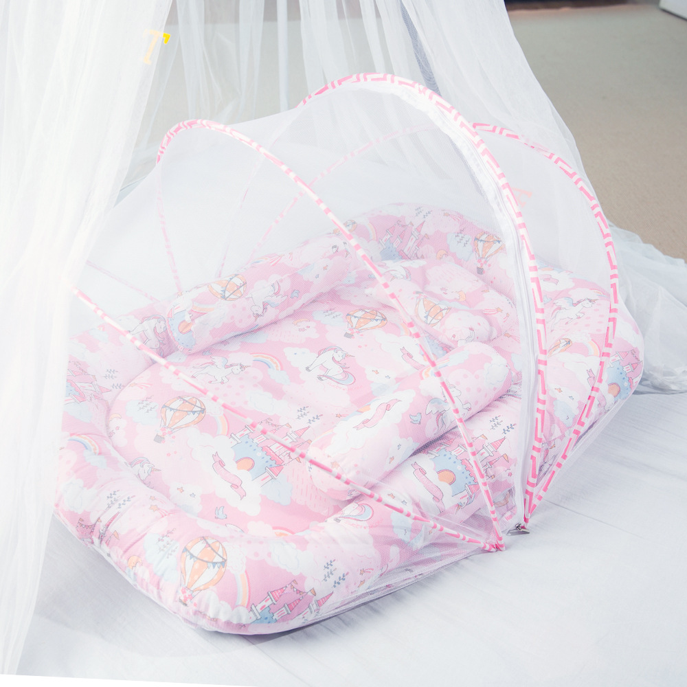 High quality pure cotton pink unicorn