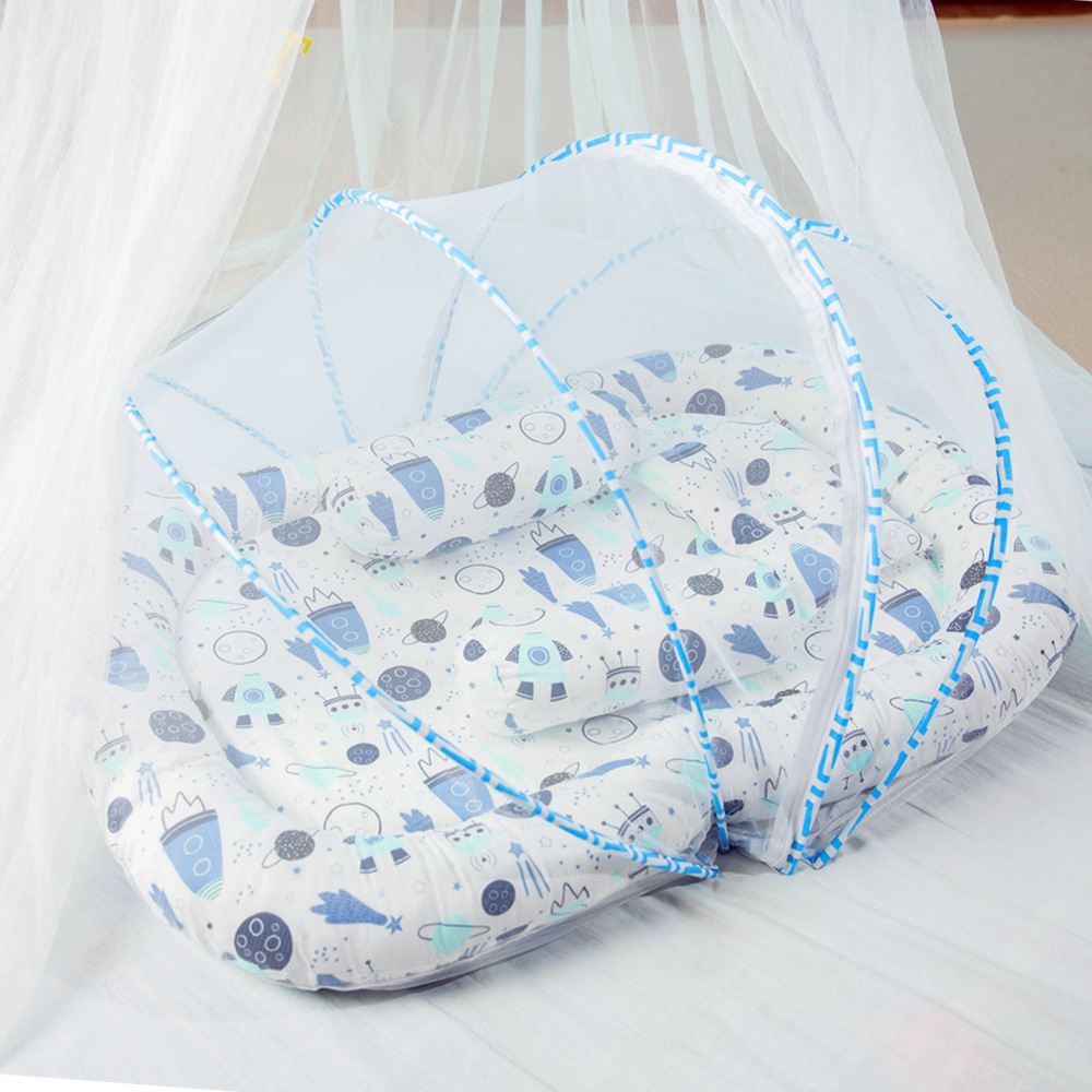 High quality pure cotton blue rocket