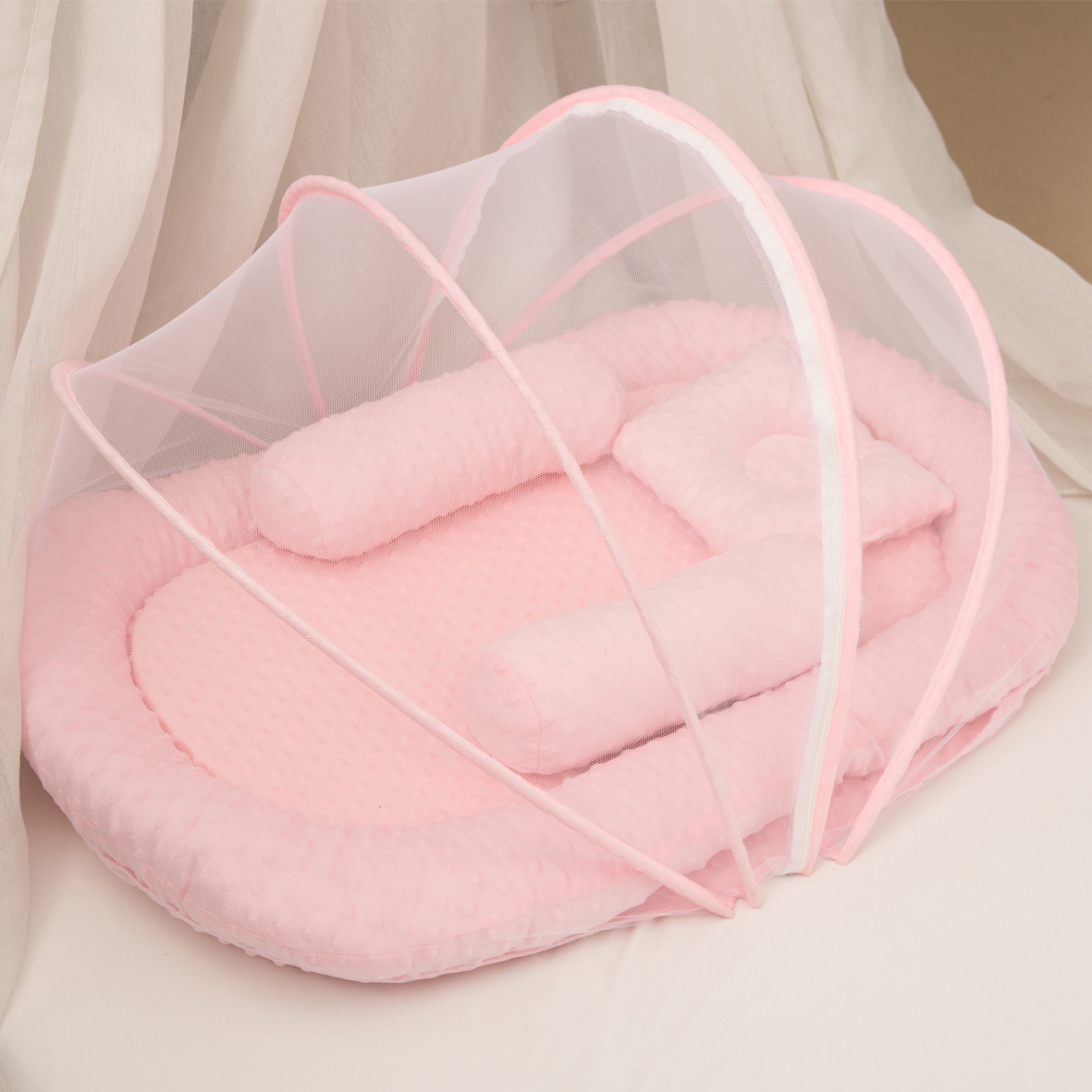 Bubble velvet pink