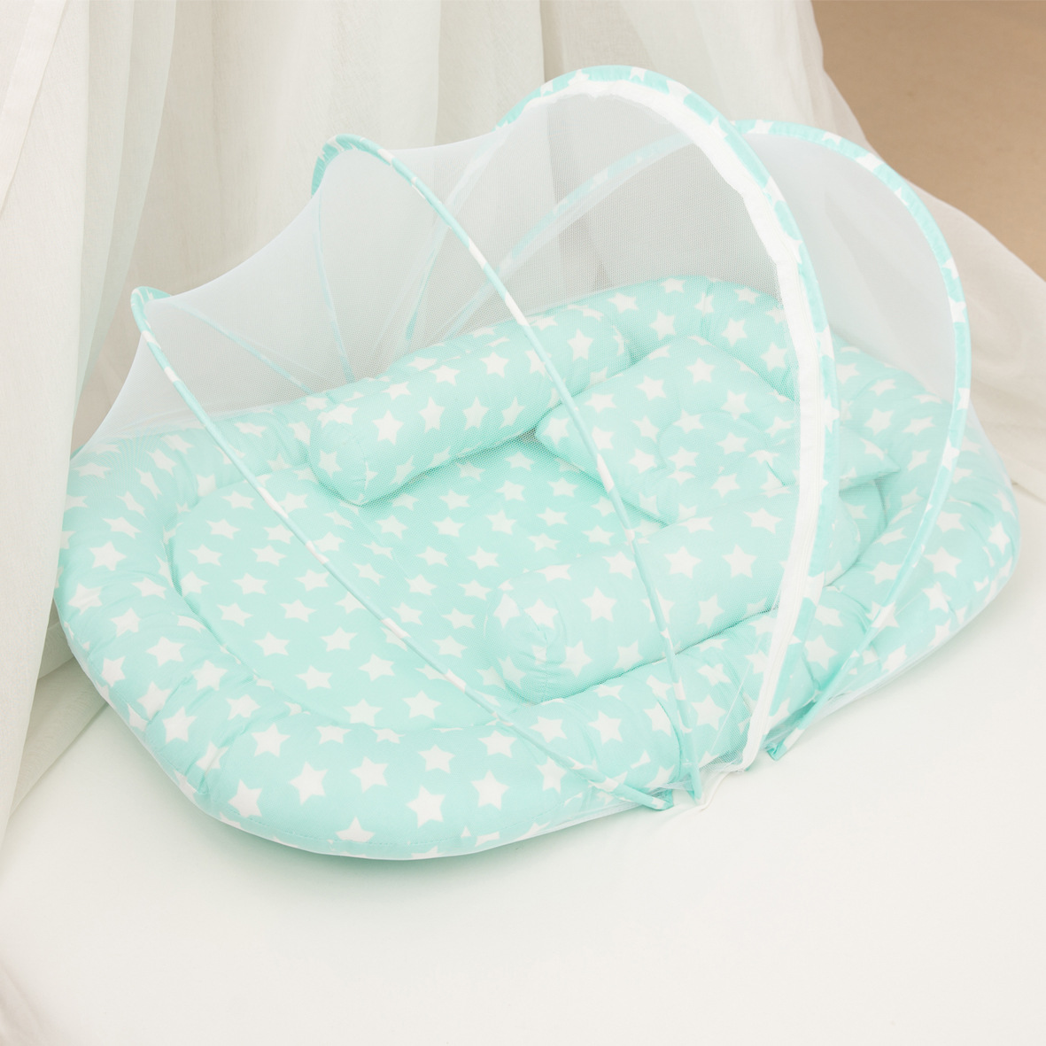 Polyester green star