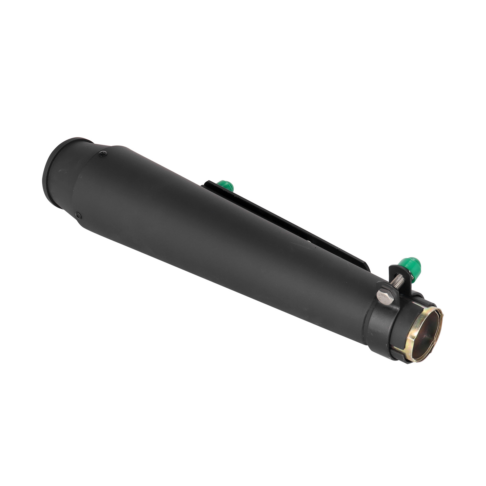 D type exhaust pipe black