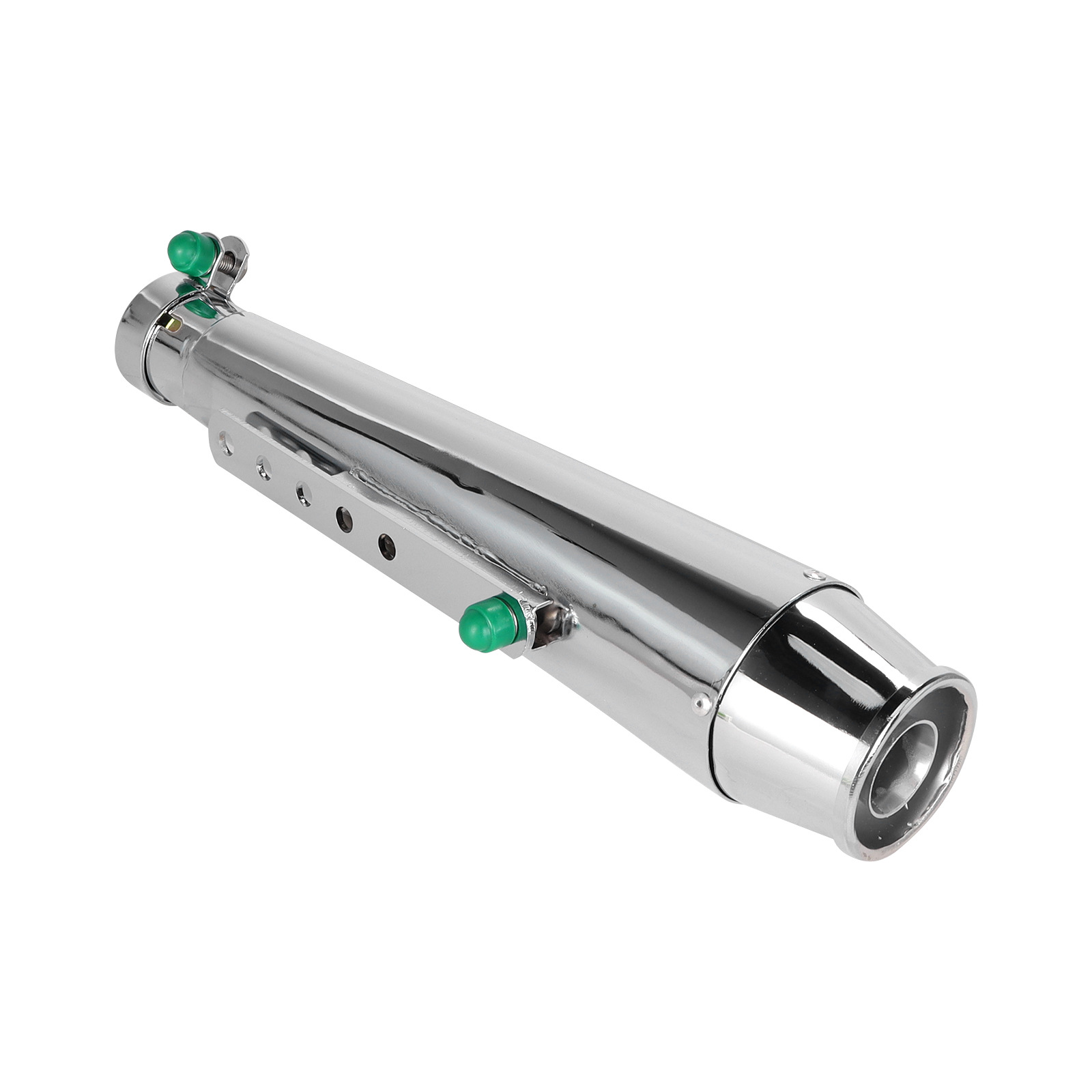 D type exhaust pipe electroplating