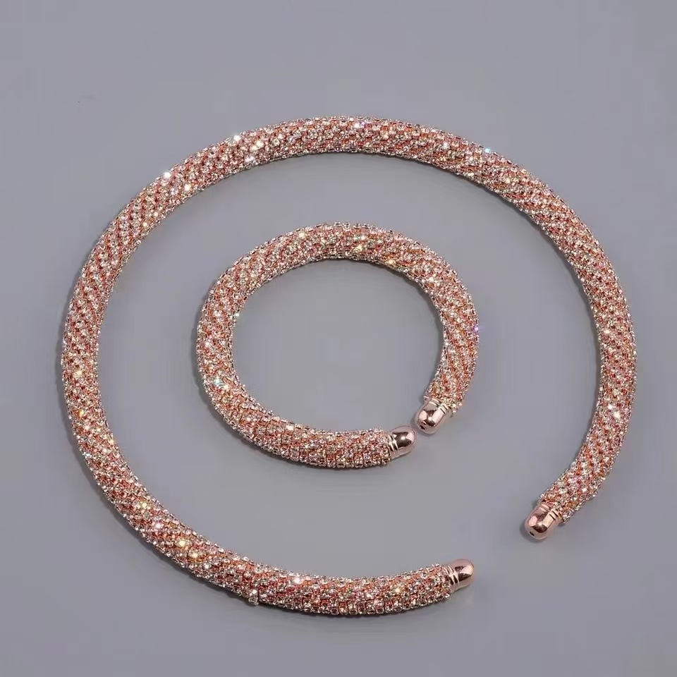 8:Rose gold set