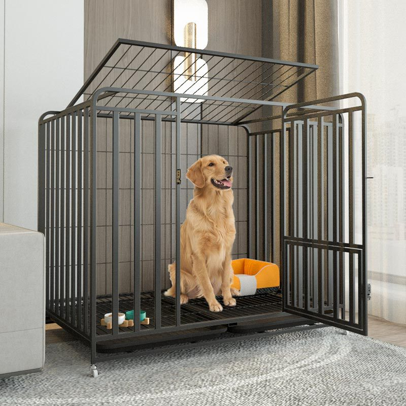 Black-three-sided square tube