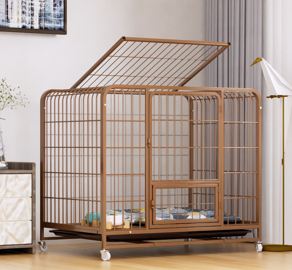 High-end brown-bold square tube