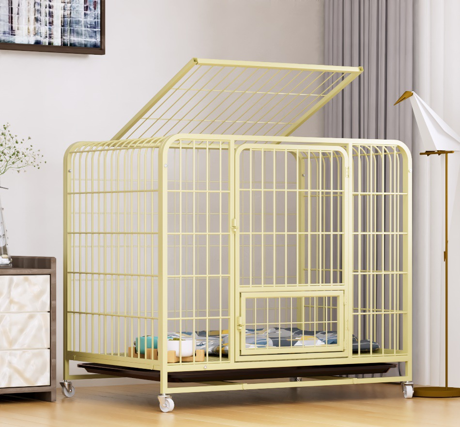 High-end log yellow-bold square tube