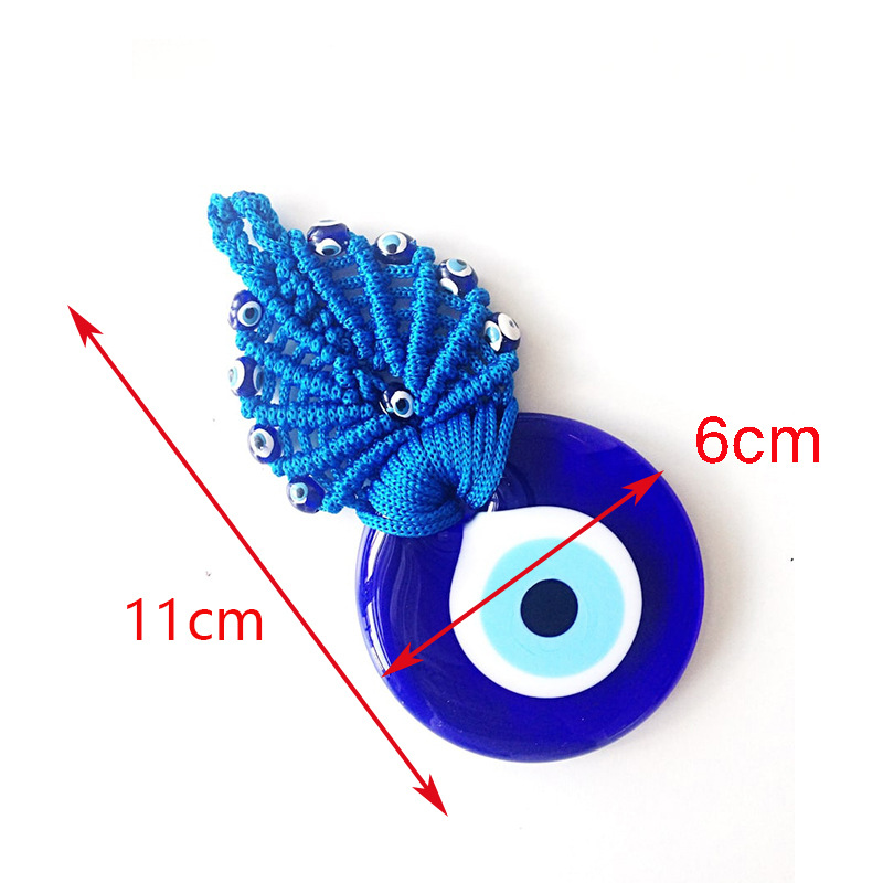 Blue eye pendant