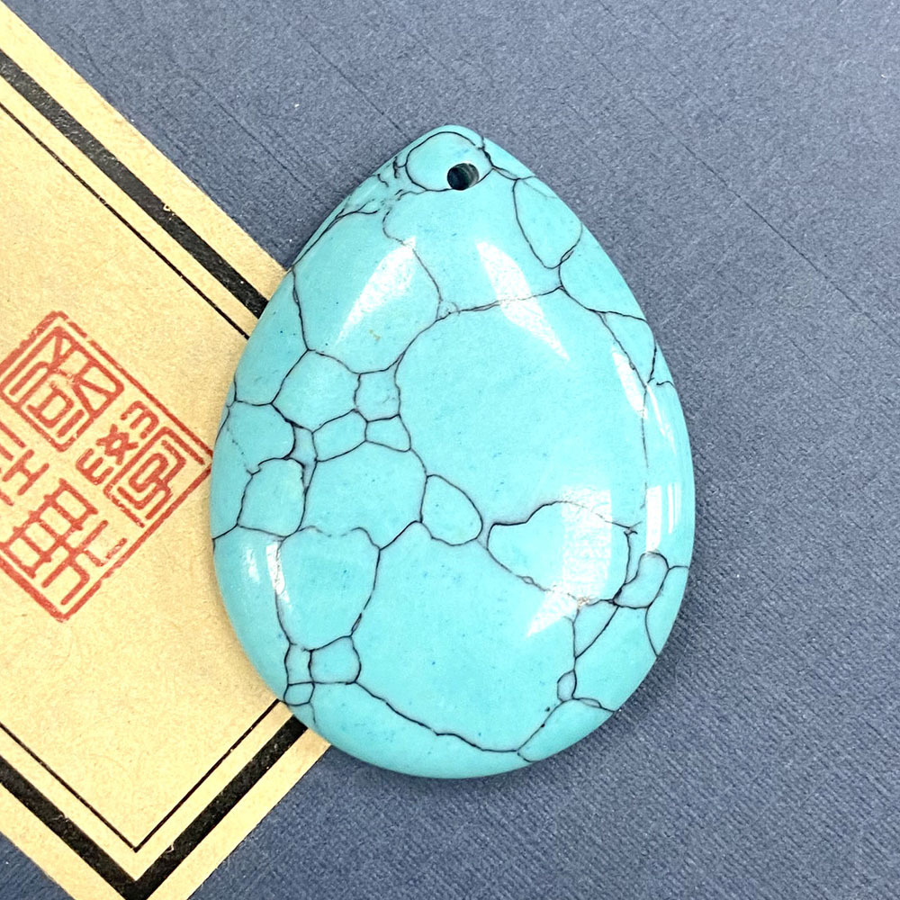 blue turquoise 30x40mm