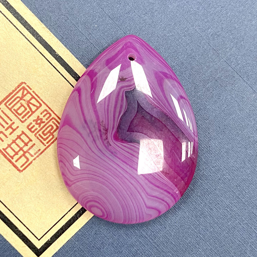 rose agate 30x40mm