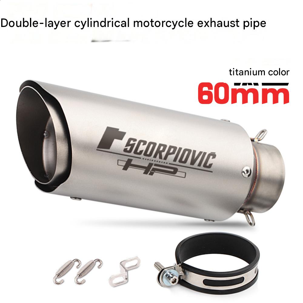 Double titanium cylinder -60 caliber